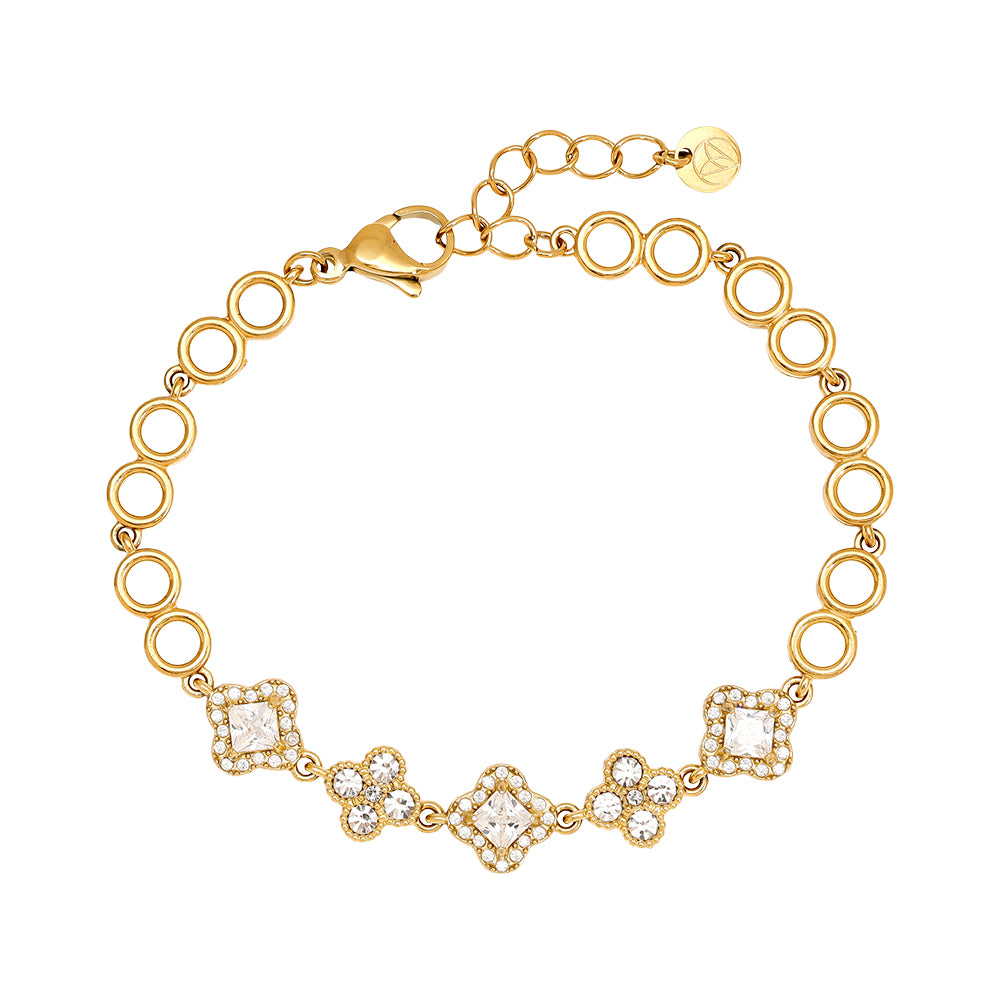 Clover Circle Bracelet
