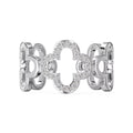 Clover Zirconia Ring | 925 Sterling Silver