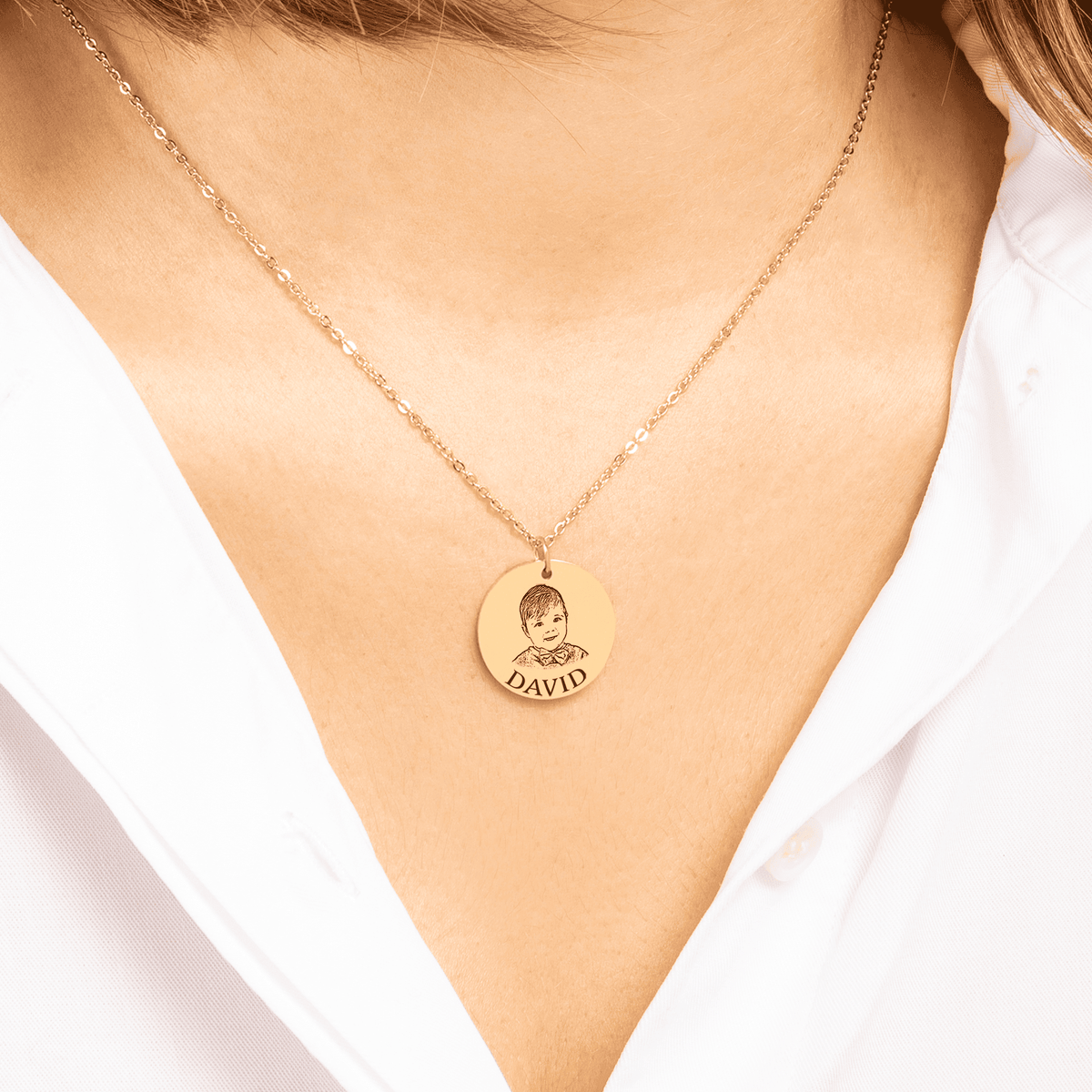 Dierbare Portretketting