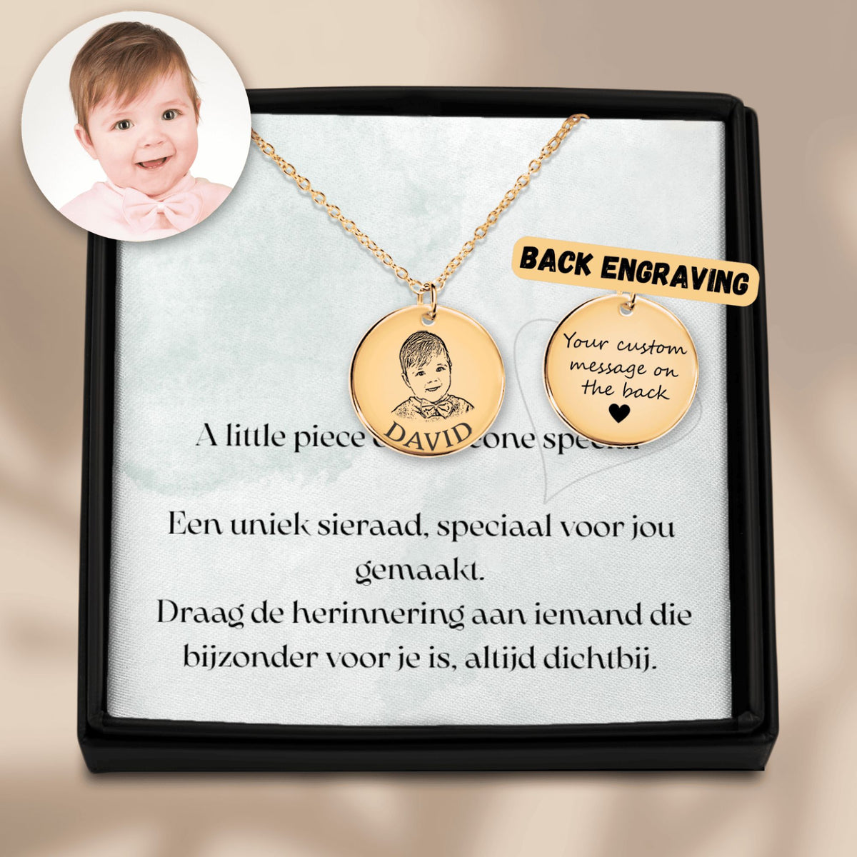 Dierbare Portretketting