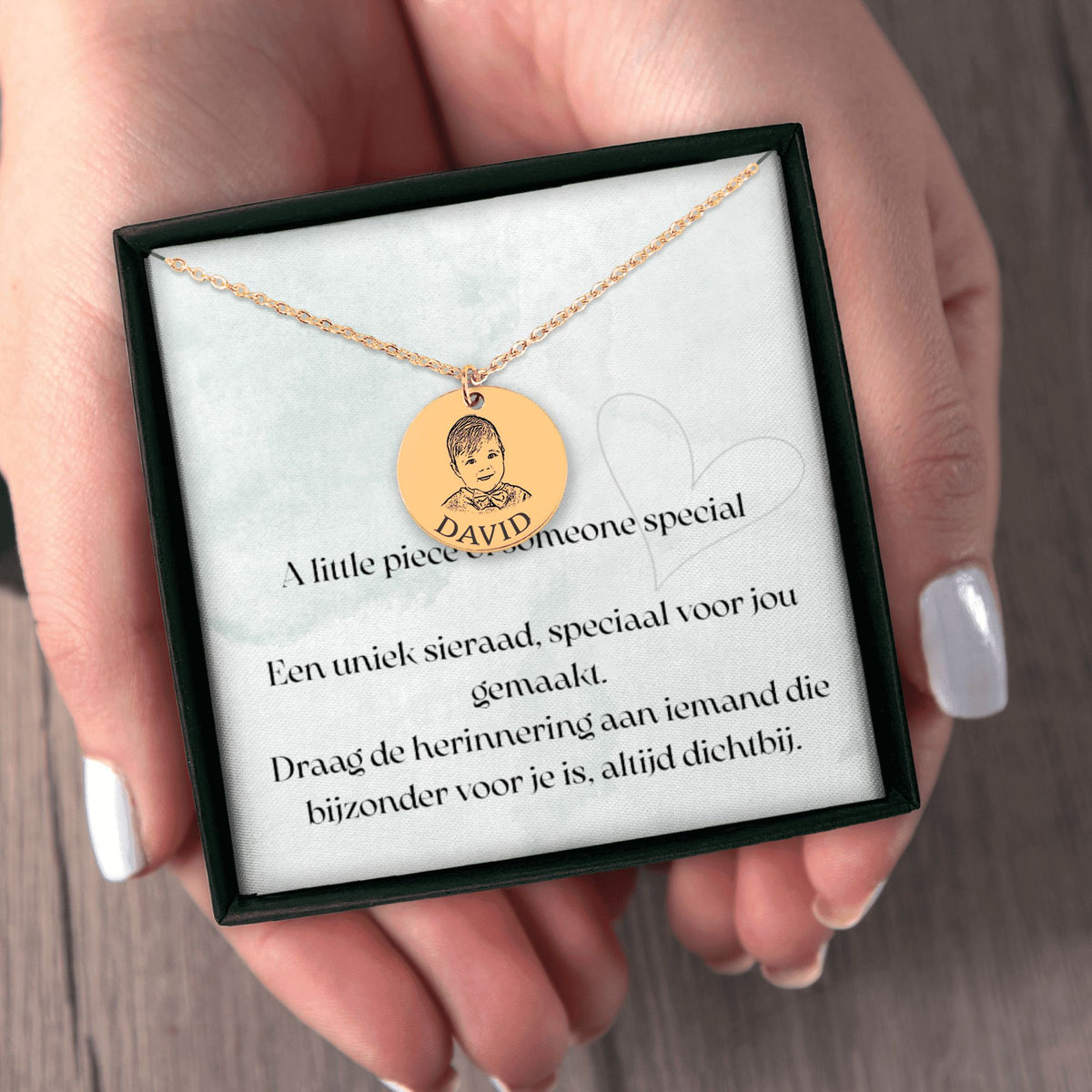 Dierbare Portretketting