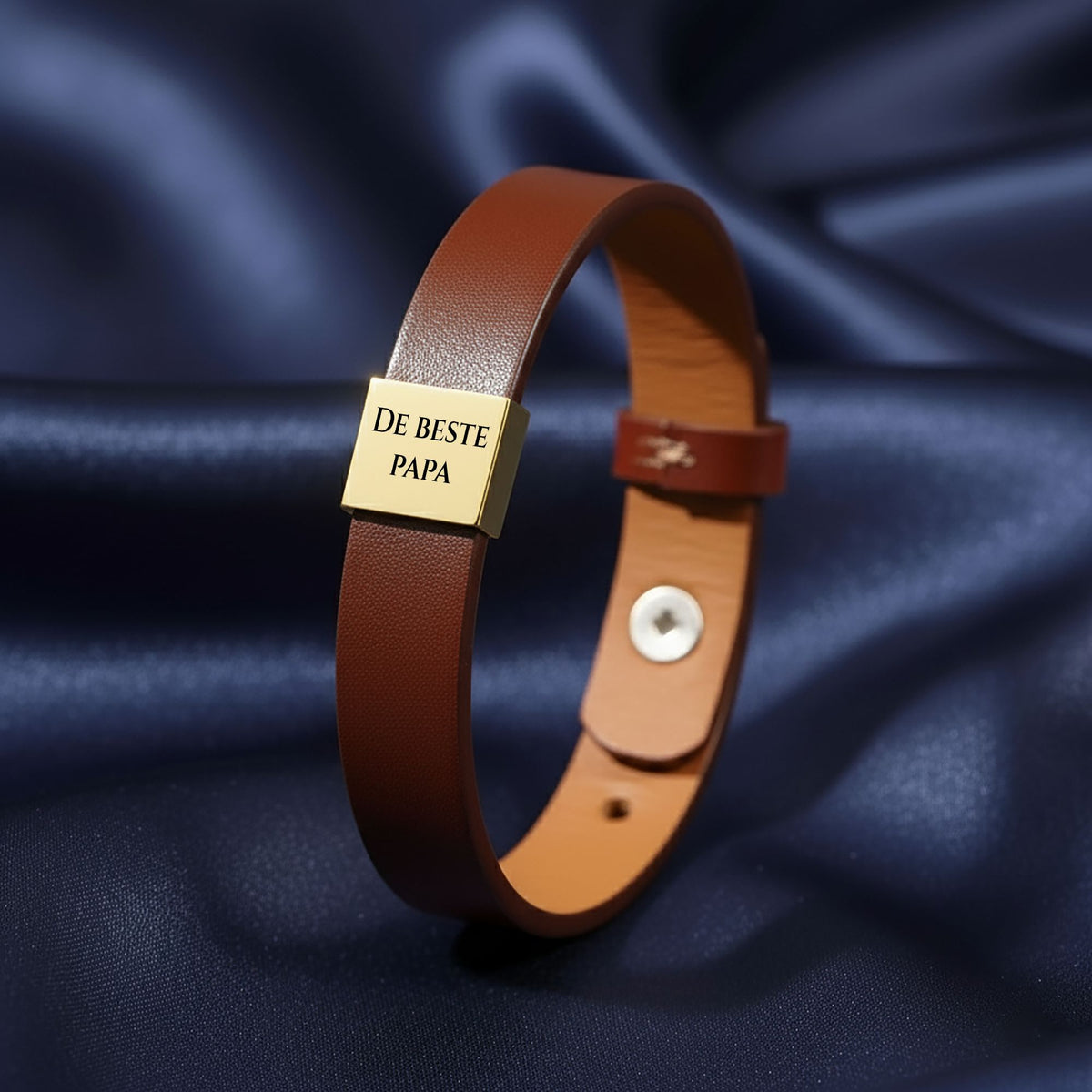 Premium Leren Papa Armband